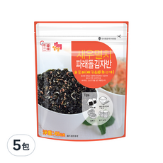 韓味不二 海苔酥 (蝦子&鯷魚口味) 45公克, 45g, 5包