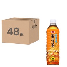愛之味 冰萃漫香 無糖麥仔茶, 590ml, 48瓶