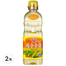 OTTOGI 不倒翁 玉米油, 500ml, 2個