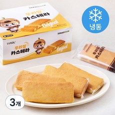 루솔 브레드팜 우리쌀 카스테라 오리지널 6입 (냉동), 180g, 3개