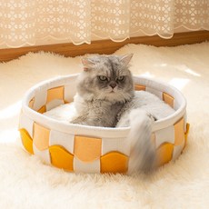 파스텔펫 고양이 펠트 쿠션하우스, A타입