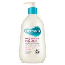 Derma B 日常保濕身體乳 木質香 400毫升 - 長效保濕 柔軟吸收 持久滋潤, 400ml, 1瓶