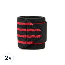 씨크로스 슬림 손목보호대 왼손 레드, 2개