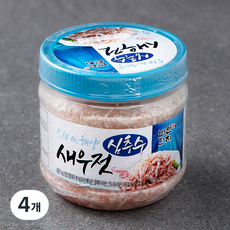 반찬단지 해양심층수 새우젓, 1kg, 4개