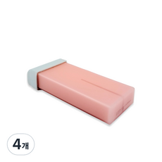  세니케어 핑크 소프트 카트리지 왁스, 100ml, 4개 