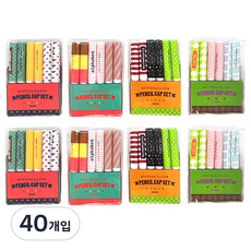 misoro 可愛筆帽 6入, 隨機出貨, 40入