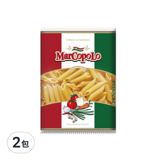MarCopoLo 馬可波羅 筆尖麵 500公克 杜蘭小麥粉, 500g, 2包