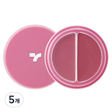 토니모리 치크톤 립 앤 치크 듀오밤 4.8g, 09 모브문, 5개