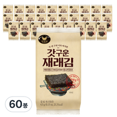 만전김 갓구운 재래김 도시락, 135g, 2개