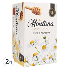 몬타냐 캐모마일 꿀차, 1.3g, 20개입, 2개