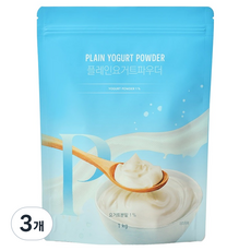 네이쳐티 플레인 요거트 파우더, 1kg, 3개, 1개입
