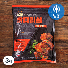 목우촌 오븐 닭다리살 숯불양념맛 (냉동), 400g, 3개