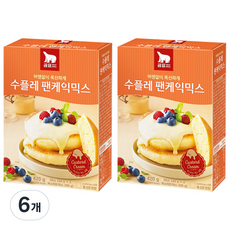곰표 수플레 팬케익믹스, 420g, 6개