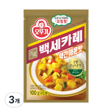 오뚜기 백세 카레 약간매운맛