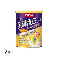 SENTOSA 三多乳清蛋白C+I，快速增強線條，高純度好吸收, 500g, 2罐