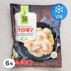 사옹원 튀김공방 크림새우 (냉동), 400g, 6개