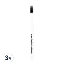 언파 차차칫솔 화이트, 1개, 3개