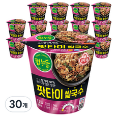 오뚜기 컵누들 팟타이 쌀국수 50g, 30개