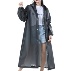 釣魚戶外雨衣, 黑色