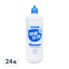 依必朗簡單任務浴廁亮光清潔劑，清新花香，高濃縮保新配方，中性配方，不含鹽酸, 1L, 24瓶