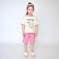 MARI N MORI 兒童款夏日日常朋友上下套裝