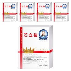 穆拉德一氧化氮 芯立強PLUS膠囊 30粒/盒, 30顆, 600mg, 5盒