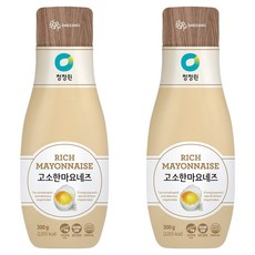 청정원 고소한 마요네즈, 300g, 2개