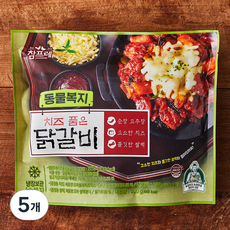 참프레 동물복지 인증 치즈 품은 닭갈비, 800g, 5개
