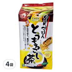 OSK 小谷穀粉 玉米茶包 北海道產100%玉米, 20包, 4袋