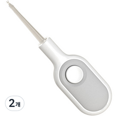 바우마켓 LED 유아용 귀파개 + 건전지, 2개, 1개입