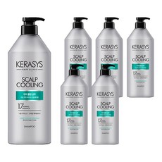 케라시스 두피 쿨링 단백질 샴푸, 980ml, 6개