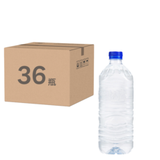 Tamsaa 無標籤天然水, 1L, 36瓶