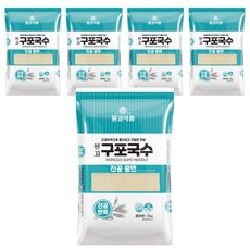 몽고간장 구포국수 진공중면, 3kg, 5개