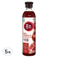홍초 석류, 900ml, 5개