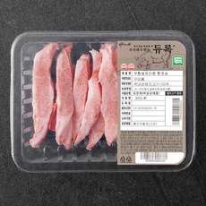 파머스팩 듀록 한돈 무항생제 인증 항정살 구이용 (냉장), 300g, 1개