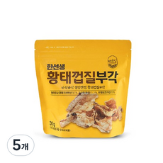 채곡당 한선생 황태껍질부각, 30g, 5개