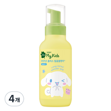 그린핑거 산리오에디션 마이키즈 플러스 얼굴클렌저, 4개, 200ml