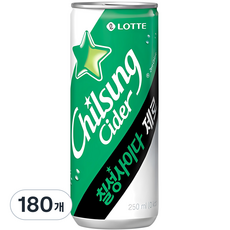 Chilsung Cider Zero, 180件, 250ml