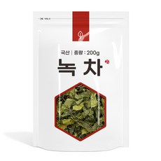 자연초 녹차, 200g, 1개