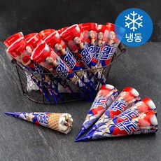 월드콘 바닐라 아이스크림 (냉동), 160ml, 24개
