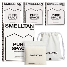 smelltan 高機能無香除臭劑 正裝, 60g, 4個