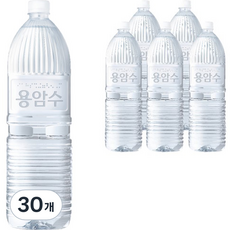 제주용암수 무라벨 생수, 2L, 30개