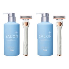 Schick 舒適牌 SALON PLUS 舒綺 極 去角質亮膚仕女除毛刀片 敏感肌用 2組3個, 2組, 3個