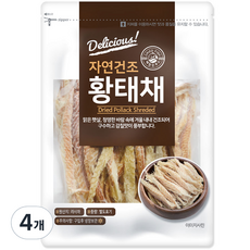 해맑은푸드 황태채, 200g, 4개