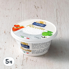 콜롬보 리코타 치즈, 250g, 5개