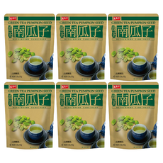 盛香珍 綠茶南瓜子, 130g, 6包