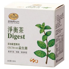 Magnet 曼寧淨衡茶10包入，無咖啡因草本茶，添加益生菌，幫助消化，調整體質, 2g, 10包, 1盒