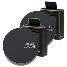 벨르아망 시그니쳐 차량용 방향제 블랙, 2개, 미드섬머나잇 2개, 미드섬머나잇