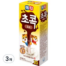 제티 초콕 초코렛맛, 72g, 20개입, 3개