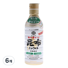 기꼬만 다시마맛 생간장소스, 450ml, 6개